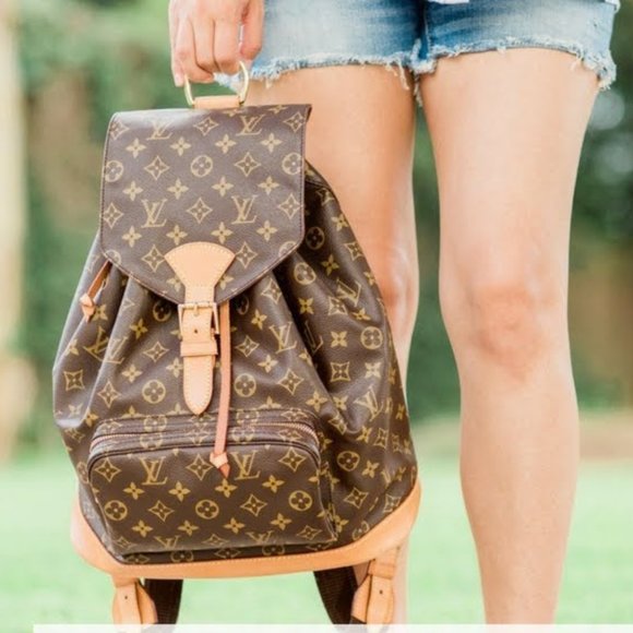 Louis Vuitton Handbags - 🔥EXTRA LARGE🔥 Authentic Louis Vuitton Monogram Montsouris GM Backpack Bag